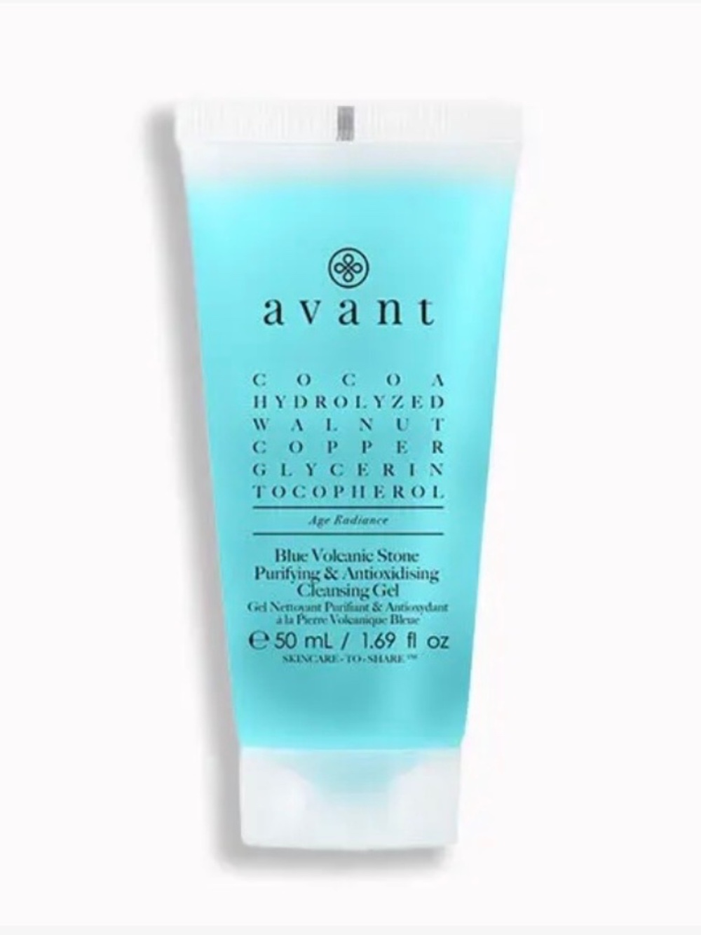AVANT SKINCARE Blue Volcanic Stone Purifying & Antioxidising Cleansing Gel